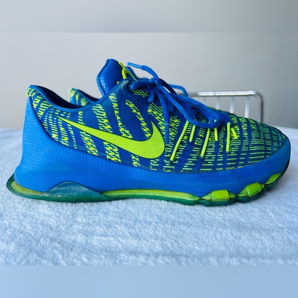 Nike Kids KD 8 GS 'Hyper Cobalt' Athletic Sneakers - Picture 4 of 13